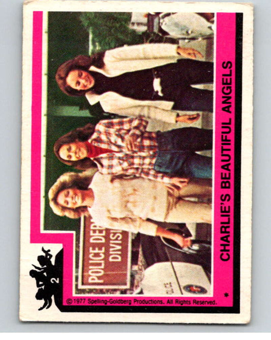 1977 Topps Charlie's Angels #2 Charlie's Beautiful Angels   V67068 Image 1