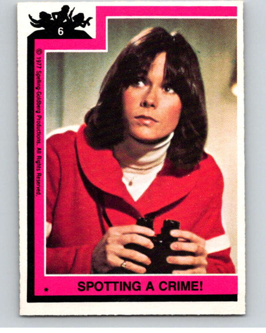 1977 Topps Charlie's Angels #6 Spotting a Crime   V67086 Image 1