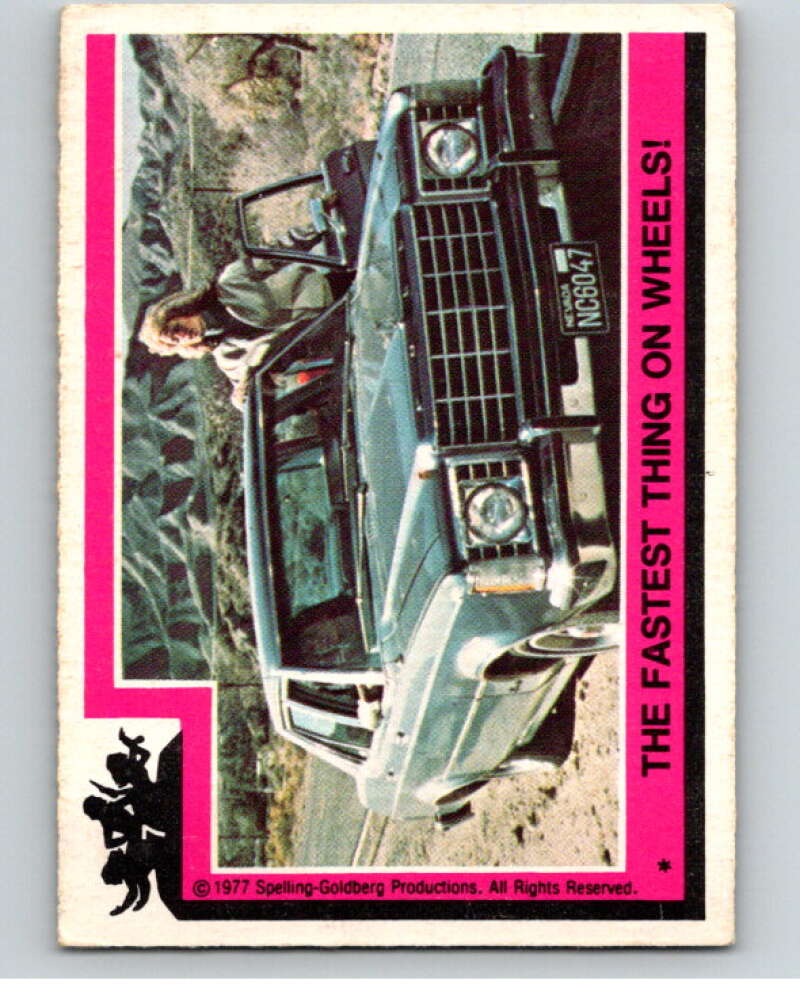 1977 Topps Charlie's Angels #7 The Fastest Thing on Wheels   V67087 Image 1