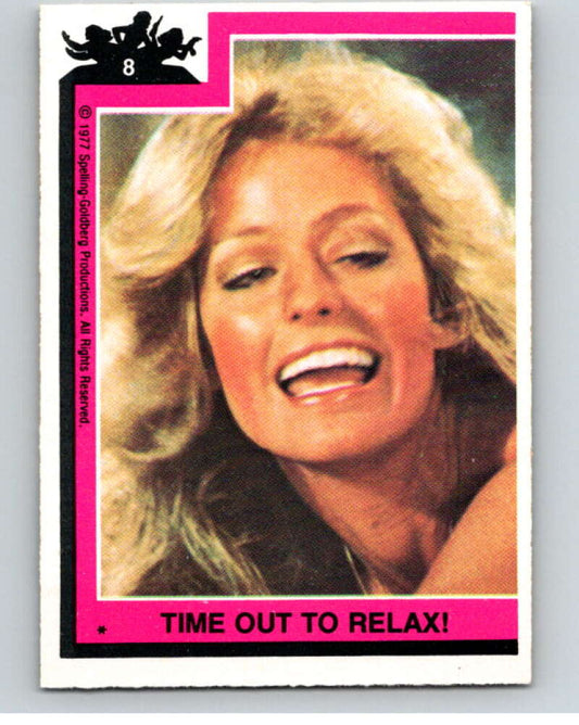 1977 Topps Charlie's Angels #8 Time Out To Relax   V67092 Image 1