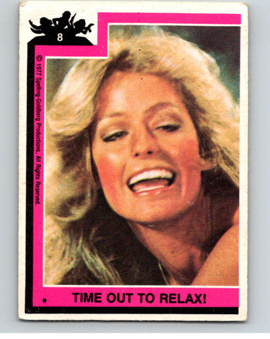 1977 Topps Charlie's Angels #8 Time Out To Relax   V67095 Image 1