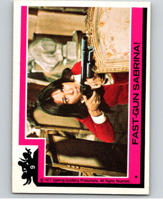 1977 Topps Charlie's Angels #9 Fast-Gun Sabrina   V67099 Image 1