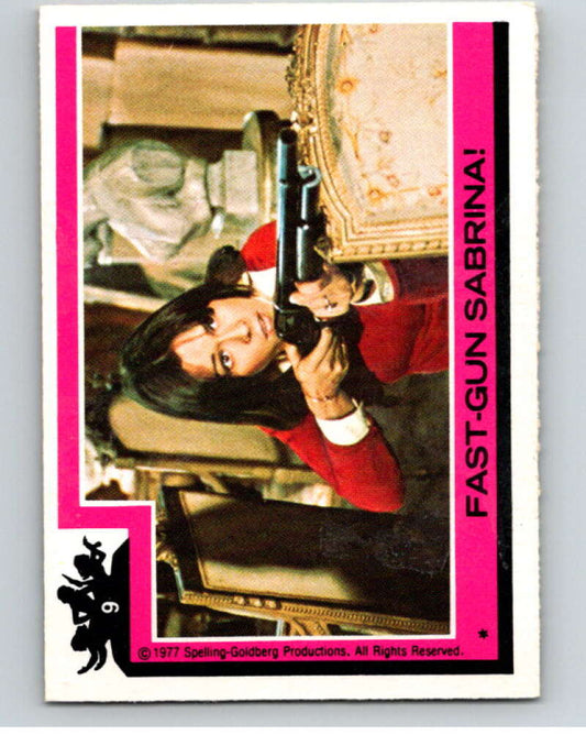 1977 Topps Charlie's Angels #9 Fast-Gun Sabrina   V67100 Image 1