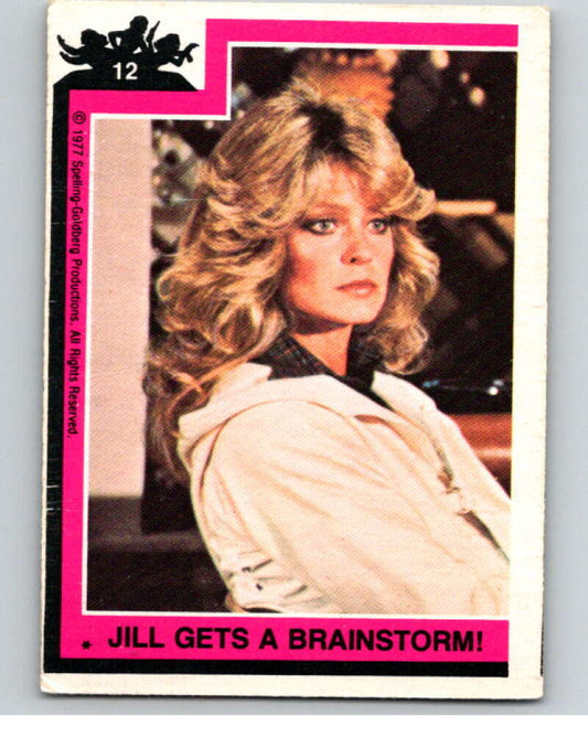 1977 Topps Charlie's Angels #12 Jill Gets a Brainstorm   V67111 Image 1