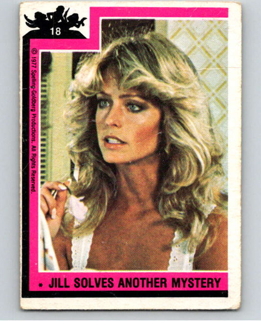 1977 Topps Charlie's Angels #18 Jill Solves Another Mystery   V67123 Image 1