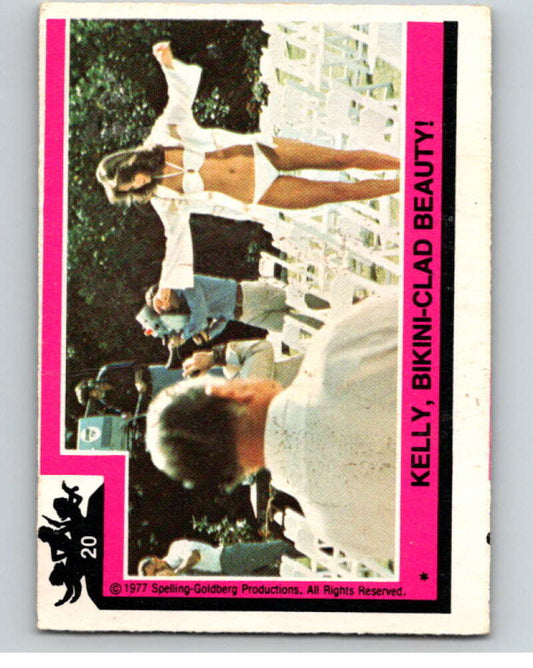 1977 Topps Charlie's Angels #20 Kelly/Bikini-Clad Beauty   V67132 Image 1