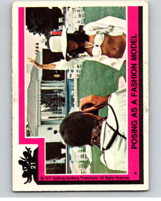 1977 Topps Charlie's Angels #21 Posing as a Fashion Model   V67135 Image 1
