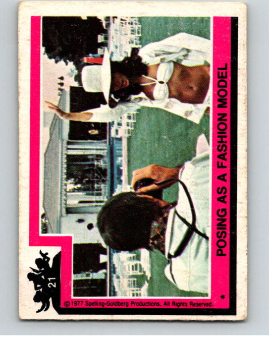 1977 Topps Charlie's Angels #21 Posing as a Fashion Model   V67136 Image 1