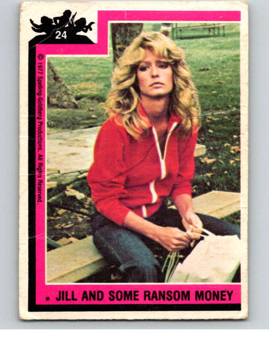 1977 Topps Charlie's Angels #24 Jill and Some Ransom Money   V67142 Image 1