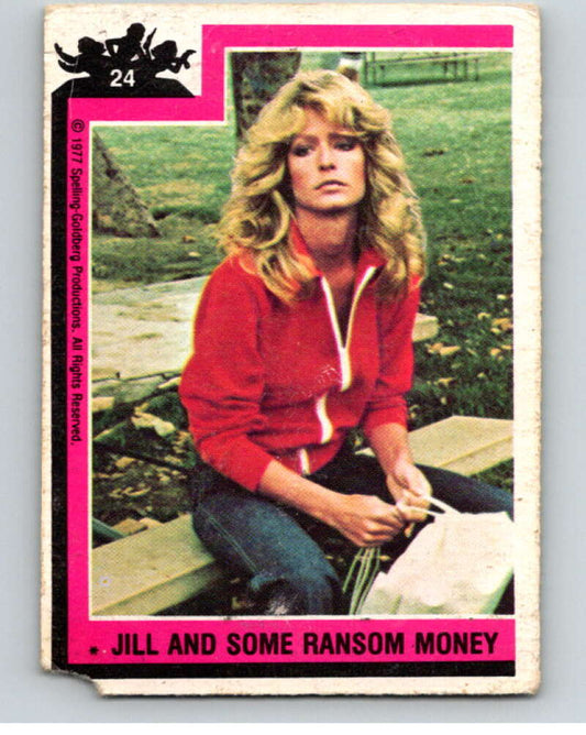 1977 Topps Charlie's Angels #24 Jill and Some Ransom Money   V67144 Image 1