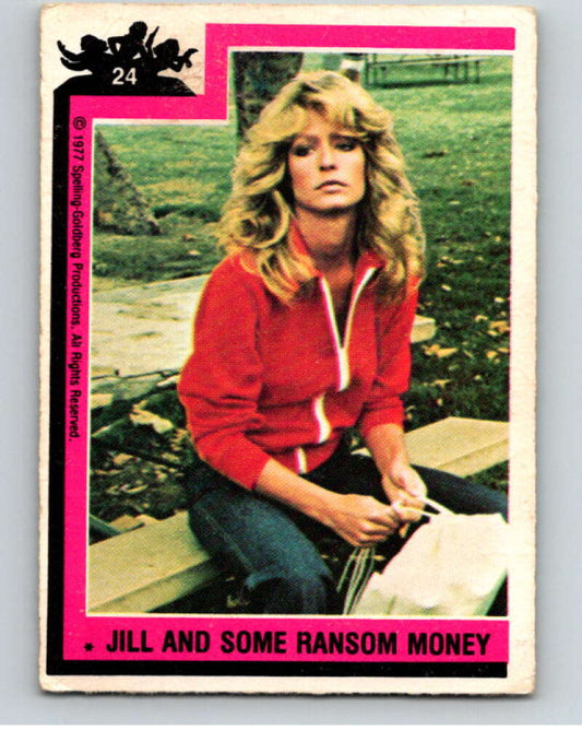 1977 Topps Charlie's Angels #24 Jill and Some Ransom Money   V67145 Image 1