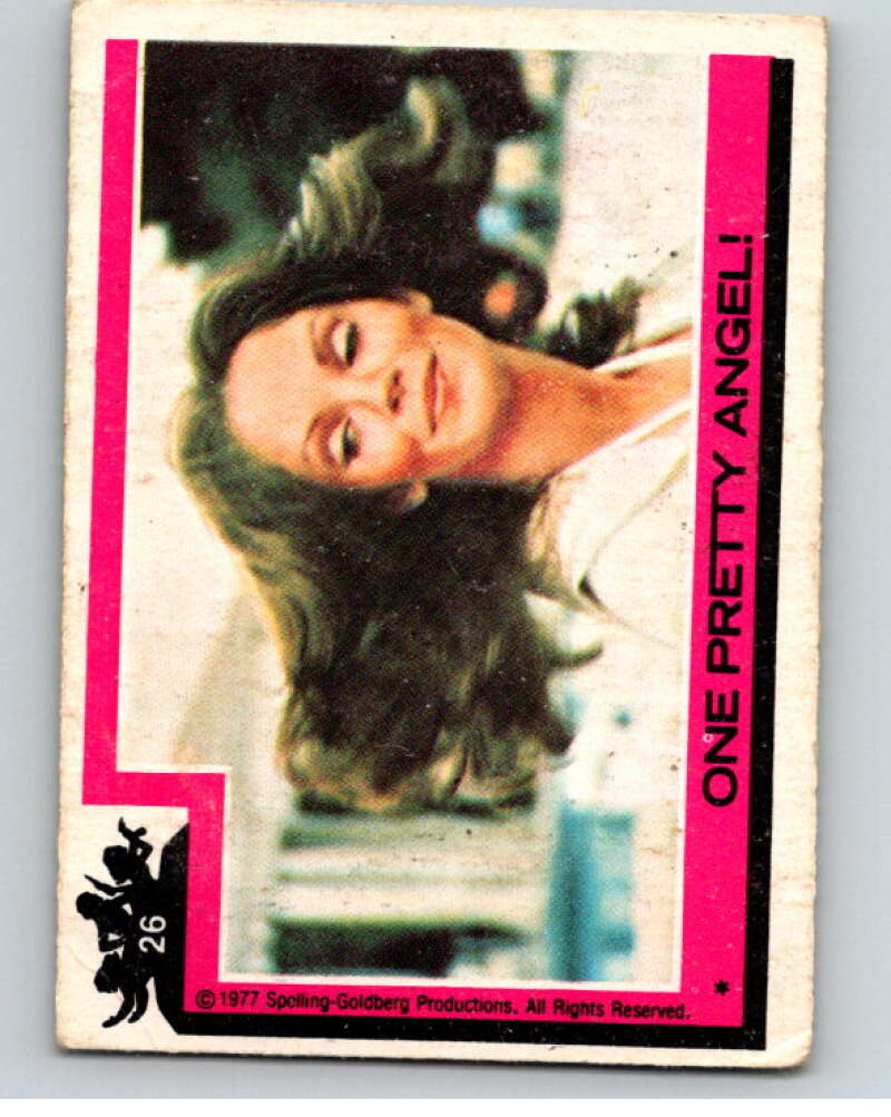 1977 Topps Charlie's Angels #26 One Pretty Angel   V67149 Image 1