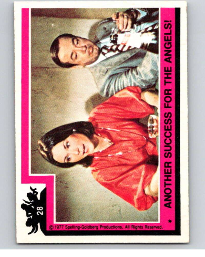 1977 Topps Charlie's Angels #28 Another Success for the Angels   V67156 Image 1