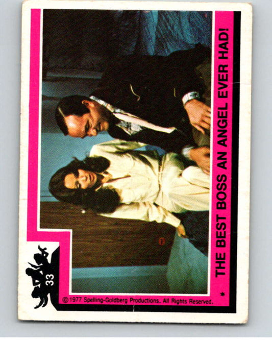 1977 Topps Charlie's Angels #33 The Best Boss an Angel Ever Had   V67176 Image 1