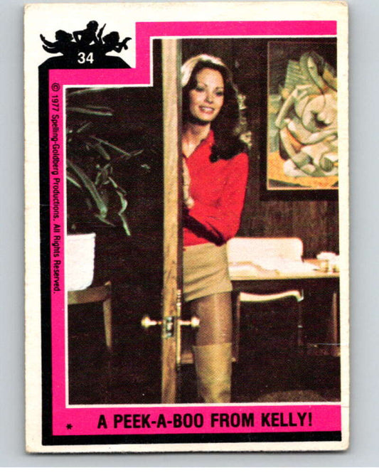 1977 Topps Charlie's Angels #34 A Peek-a-Boo from Kelly   V67177 Image 1