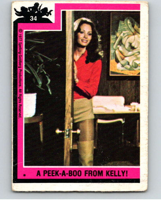 1977 Topps Charlie's Angels #34 A Peek-a-Boo from Kelly   V67178 Image 1