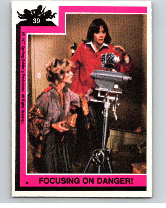 1977 Topps Charlie's Angels #39 Focusing on Danger!   V67199 Image 1