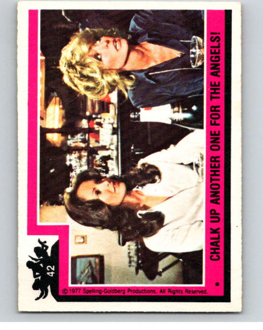 1977 Topps Charlie's Angels #42 Chalk Up Another One for the Angels   V67210 Image 1