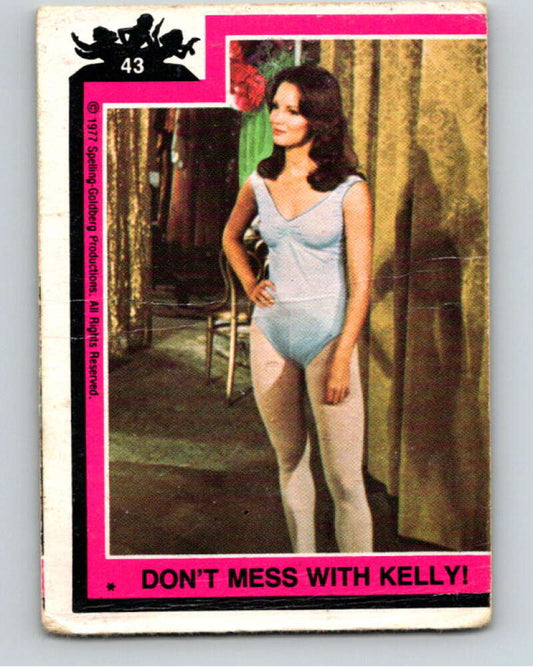 1977 Topps Charlie's Angels #43 Don't Mess with Kelly   V67215 Image 1