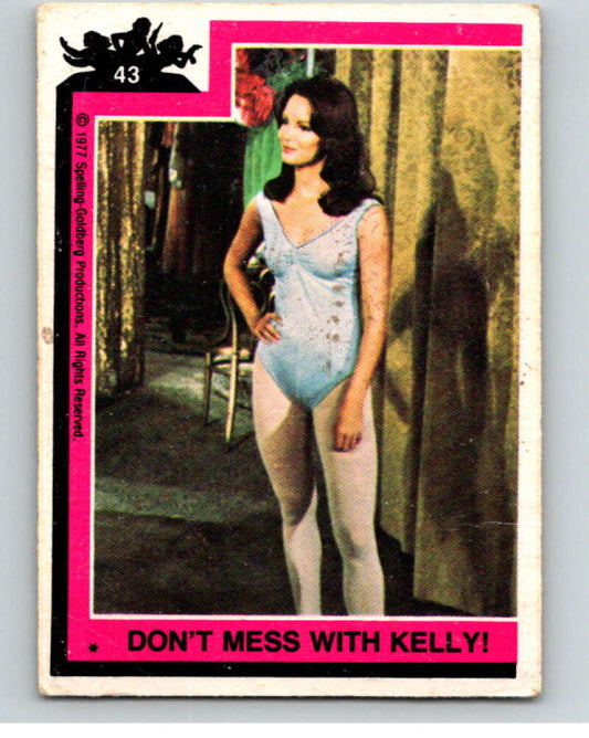 1977 Topps Charlie's Angels #43 Don't Mess with Kelly   V67217 Image 1