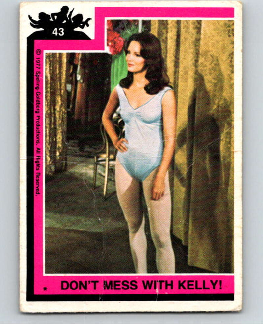 1977 Topps Charlie's Angels #43 Don't Mess with Kelly   V67218 Image 1