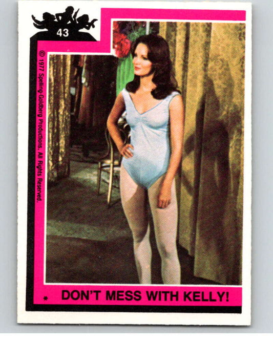 1977 Topps Charlie's Angels #43 Don't Mess with Kelly   V67219 Image 1