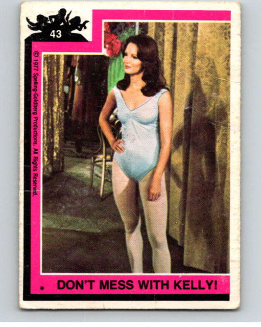 1977 Topps Charlie's Angels #43 Don't Mess with Kelly   V67221 Image 1