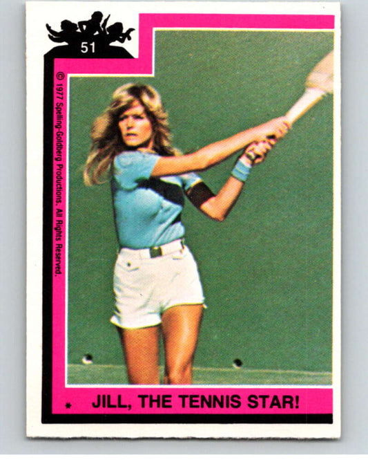 1977 Topps Charlie's Angels #51 Jill/the Tennis Star   V67250 Image 1