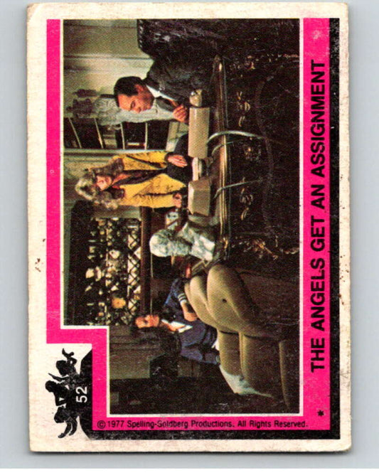 1977 Topps Charlie's Angels #52 The Angels Get an Assignment   V67255 Image 1