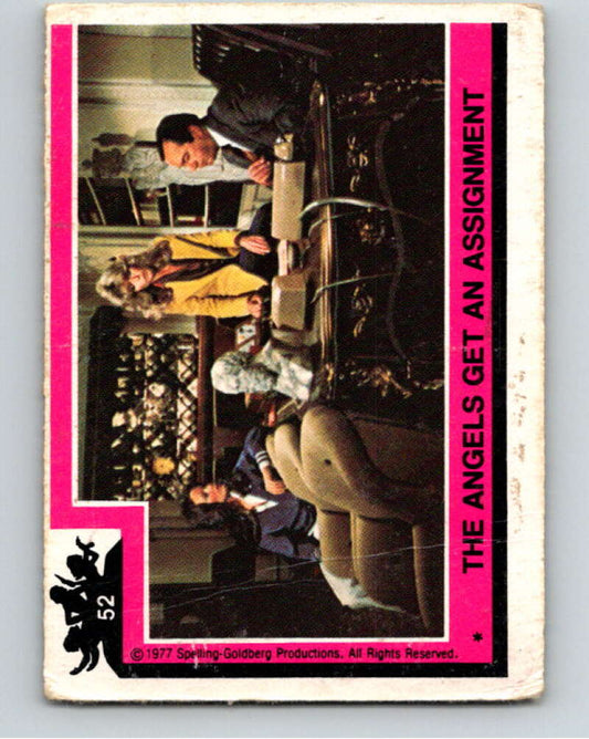1977 Topps Charlie's Angels #52 The Angels Get an Assignment   V67258 Image 1