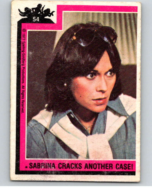 1977 Topps Charlie's Angels #54 Sabrina Cracks Another Case   V67266 Image 1