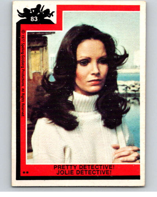 1977 OPC Charlie's Angels #83 Pretty Detective   V67298 Image 1