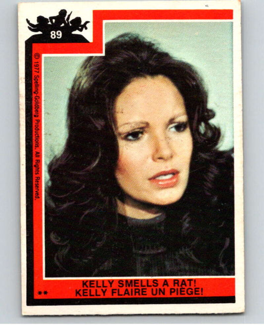 1977 OPC Charlie's Angels #89 Kelly Smells a Rat   V67307 Image 1