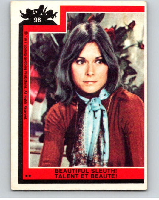1977 OPC Charlie's Angels #98 Beautiful Sleuth   V67319 Image 1