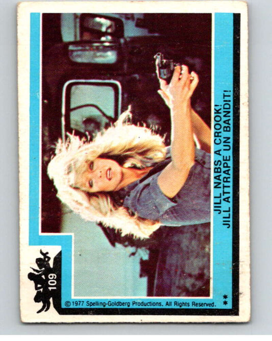 1977 OPC Charlie's Angels #109 Jill Nabs a Crook   V67331 Image 1