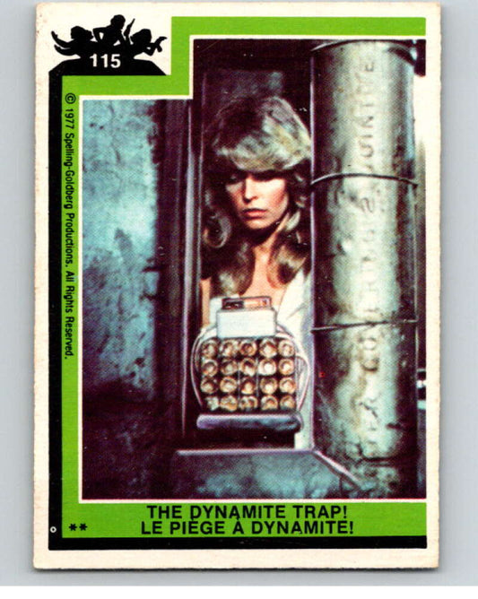 1977 OPC Charlie's Angels #115 The Dynamite Trap   V67341 Image 1