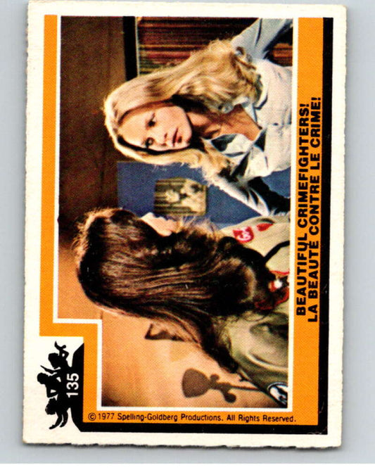 1977 OPC Charlie's Angels #135 Beautiful Crime Fighters   V67363 Image 1