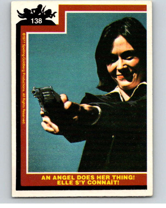 1977 OPC Charlie's Angels #138 An Angel Does Her Thing   V67368 Image 1