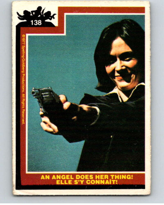 1977 OPC Charlie's Angels #138 An Angel Does Her Thing   V67369 Image 1