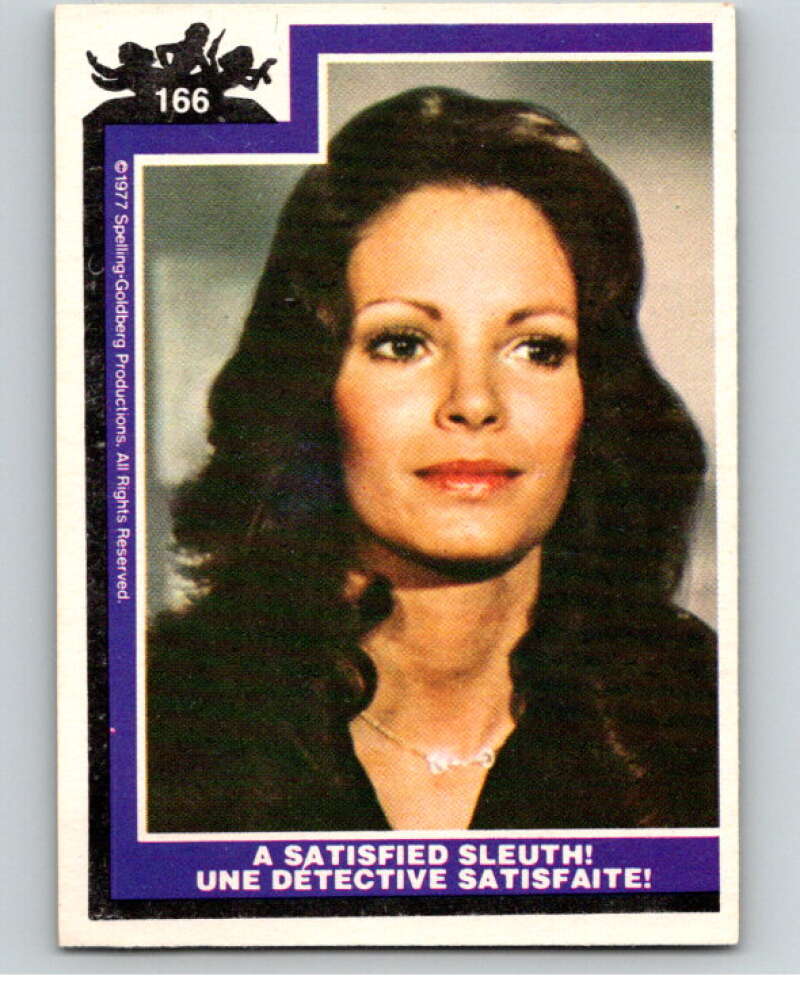1977 OPC Charlie's Angels #166 A Satisfied Sleuth   V67405 Image 1