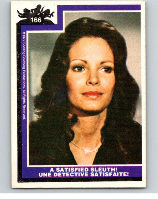 1977 OPC Charlie's Angels #166 A Satisfied Sleuth   V67405 Image 1
