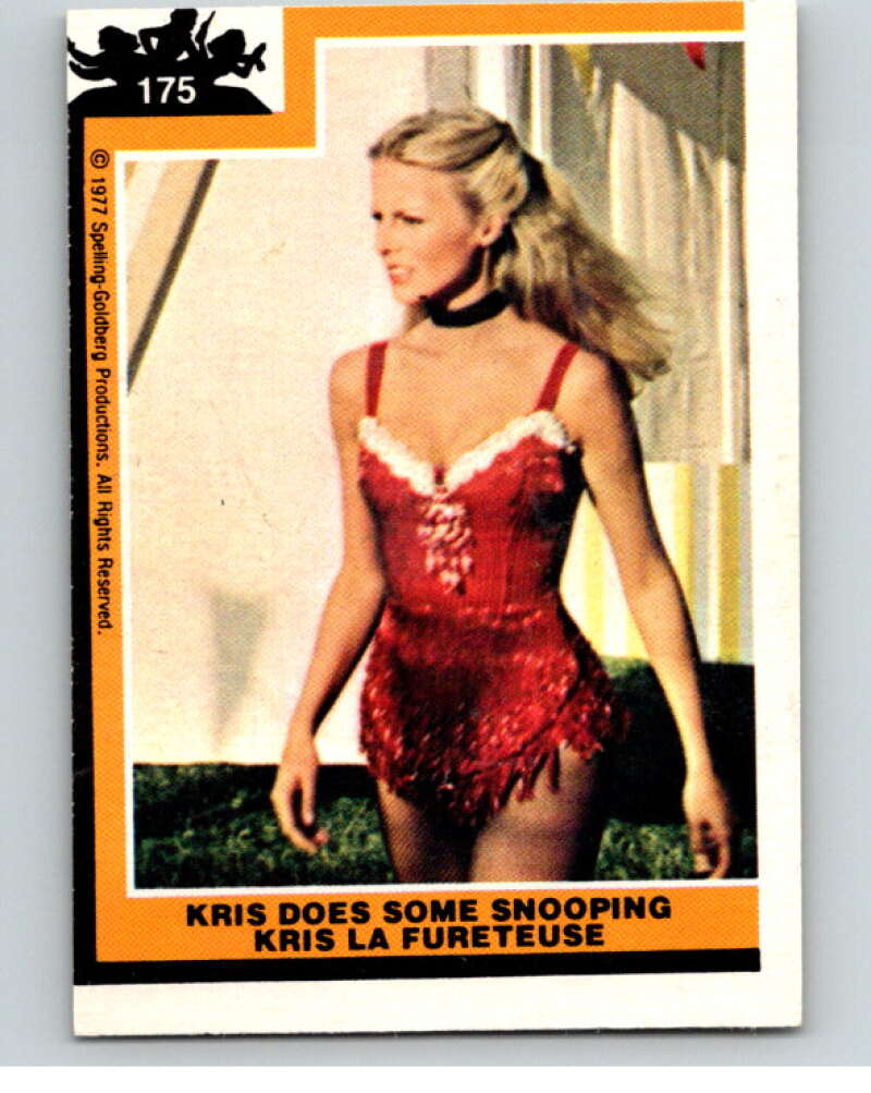 1977 OPC Charlie's Angels #175 Kris Does Some Snooping   V67415 Image 1