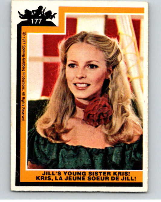 1977 OPC Charlie's Angels #177 Jill's Young Sister Kris   V67421 Image 1
