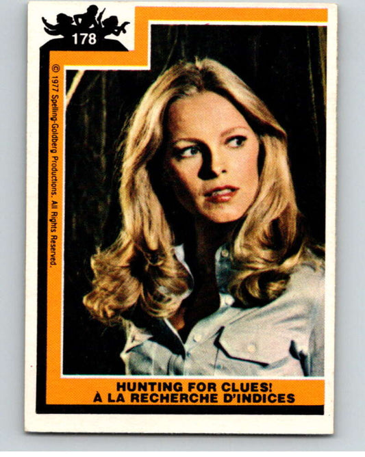 1977 OPC Charlie's Angels #178 Hunting for Clues   V67422 Image 1