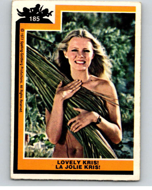 1977 OPC Charlie's Angels #185 Lovely Kris   V67431 Image 1