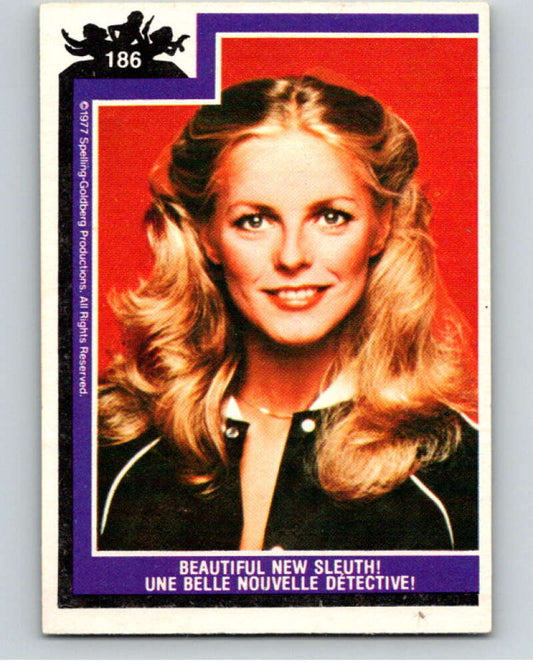 1977 OPC Charlie's Angels #186 Beautiful New Sleuth   V67432 Image 1