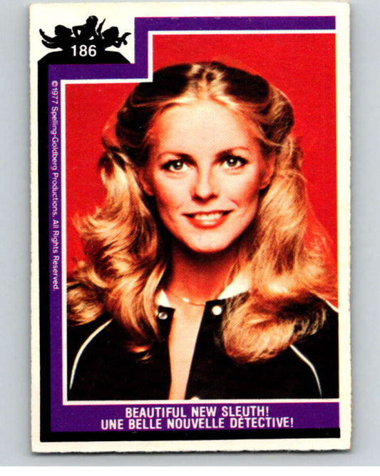 1977 OPC Charlie's Angels #186 Beautiful New Sleuth   V67433 Image 1