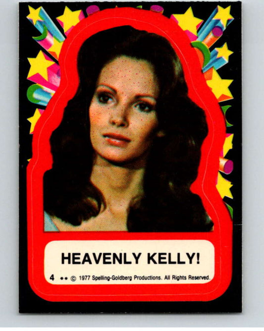 1977 Topps Charlie's Angels Stickers #4 Heavenly Kelly   V67441 Image 1