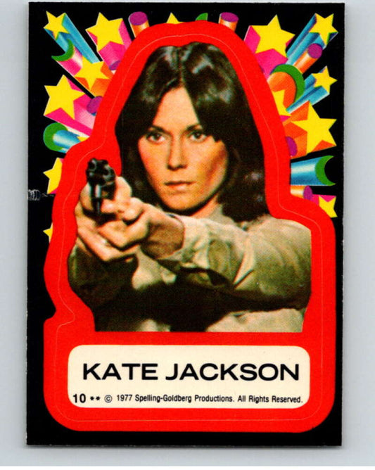 1977 Topps Charlie's Angels Stickers #10 Kate Jackson   V67443 Image 1