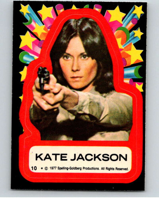 1977 Topps Charlie's Angels Stickers #10 Kate Jackson   V67444 Image 1